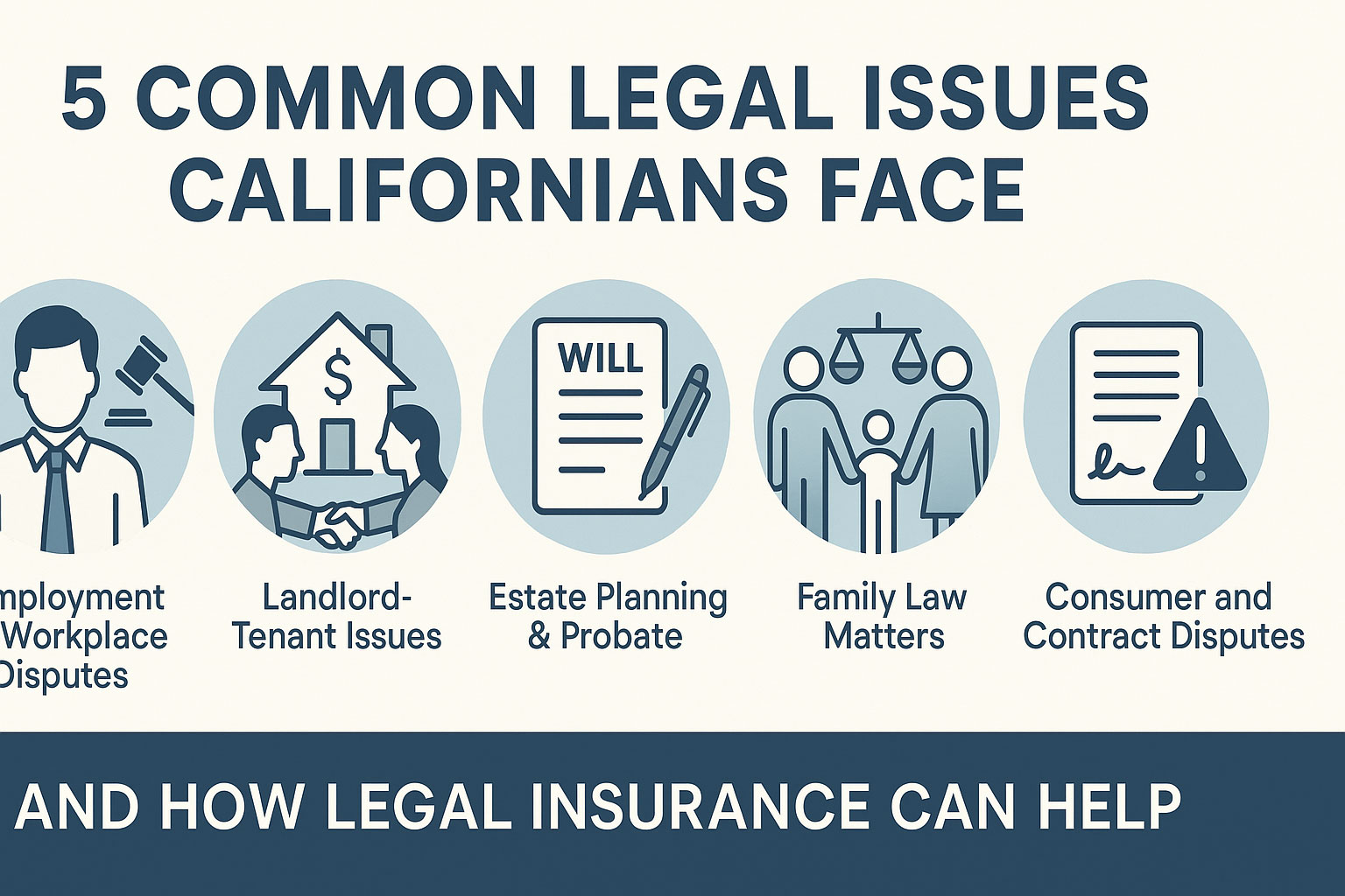 Common Legal Issues Californians Face